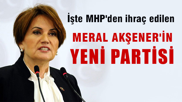 İşte MHP'den ihraç edilen Meral Akşener'in yeni partisi