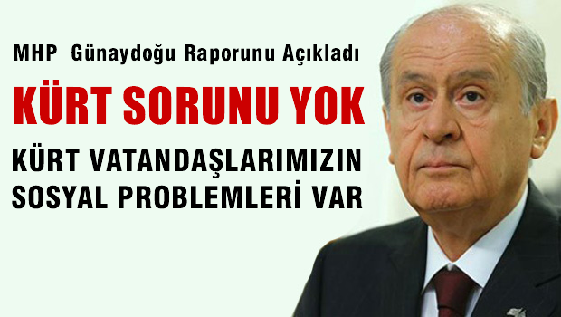 Devlet Bahçeli Güneydoğu programını açıkladı