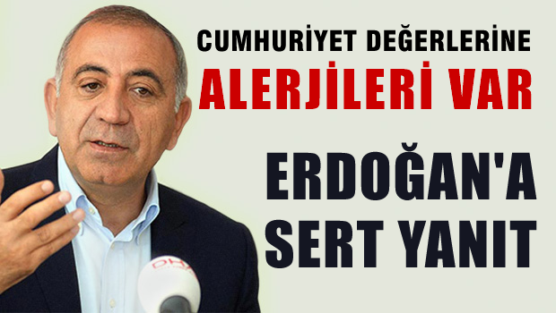 Gürsel Tekin'den Erdoğan'a sert yanıt