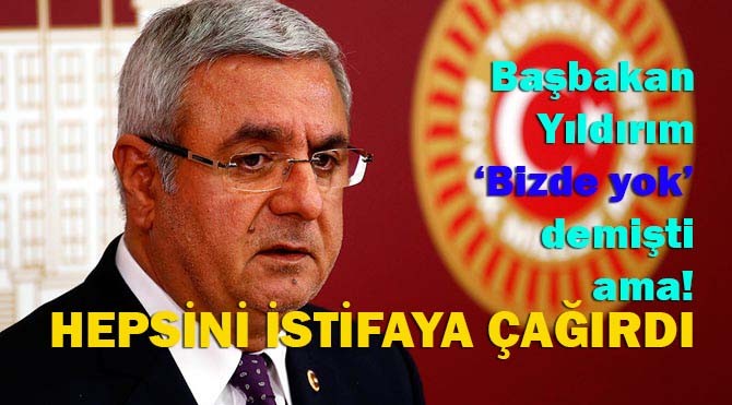 Hepsini istifaya çağırdı!