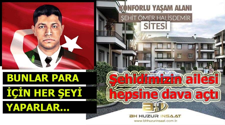 Şehit Halisdemir'in ailesi hepsine dava açtı