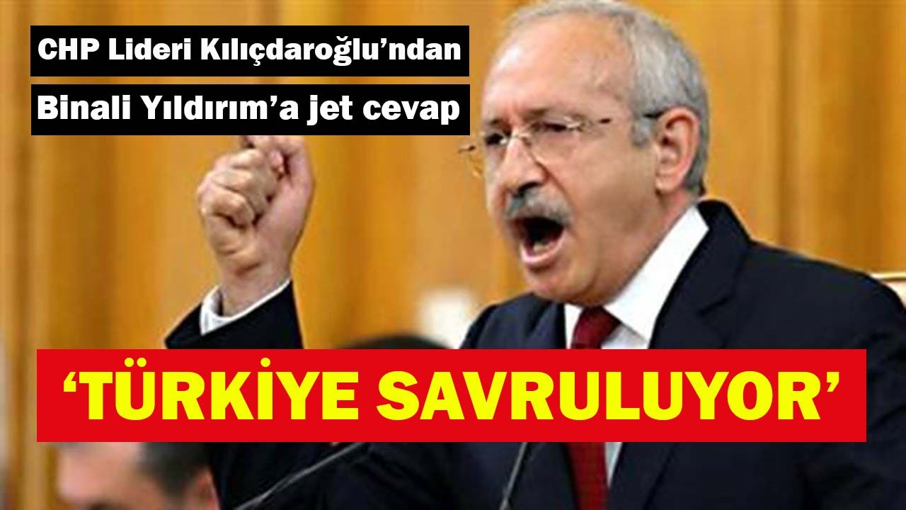 Kılıçdaroğlu'dan Başbakana jet cevap