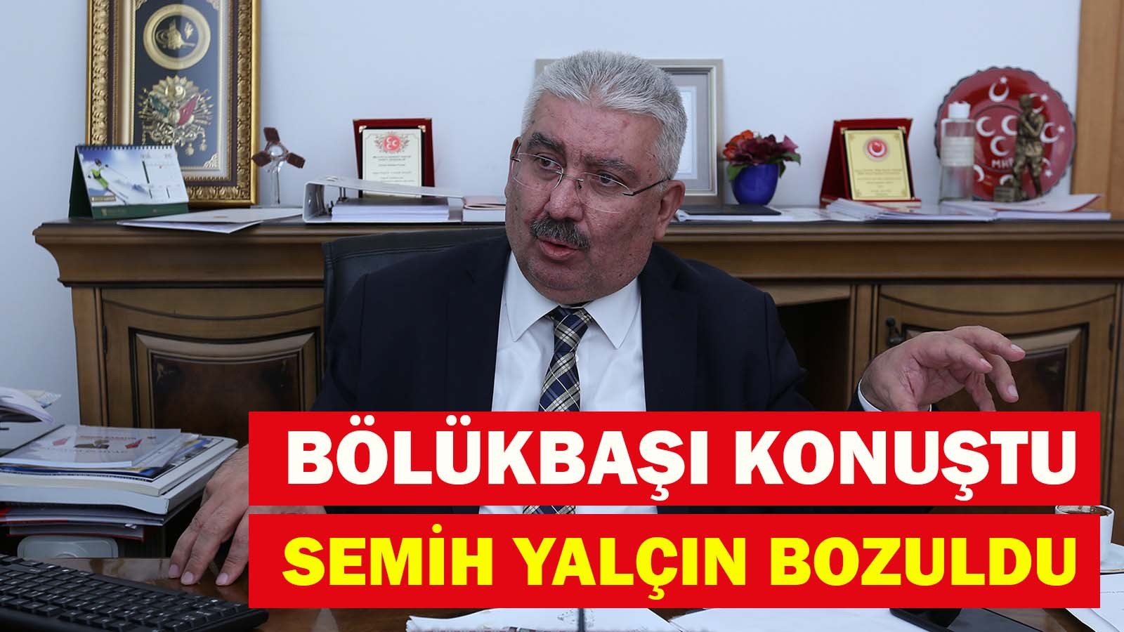 Bölükbaşı konuştu, Semih Yalçın bozuldu