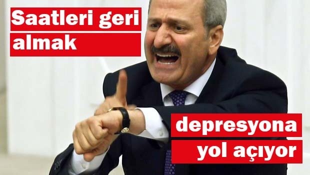 Saatleri geri almak depresyona yol açıyor