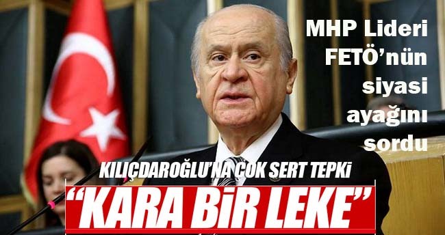MHP Lideri Bahçeli, Kılıçdaroğlu ve FETÖ'nün siyasi ayağına yüklendi