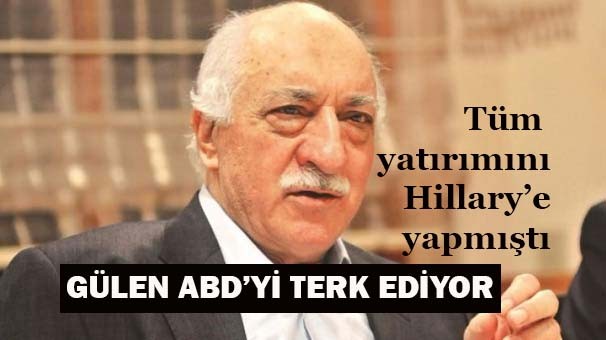 Gülen ABD'yi terk ediyor