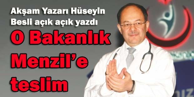 O Bakanlık Menzil'e teslim!