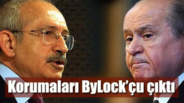 MHP ve CHP'ye ByLock'çu koruma şoku
