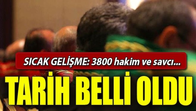 3800 Hakim ve Savcı alınacak