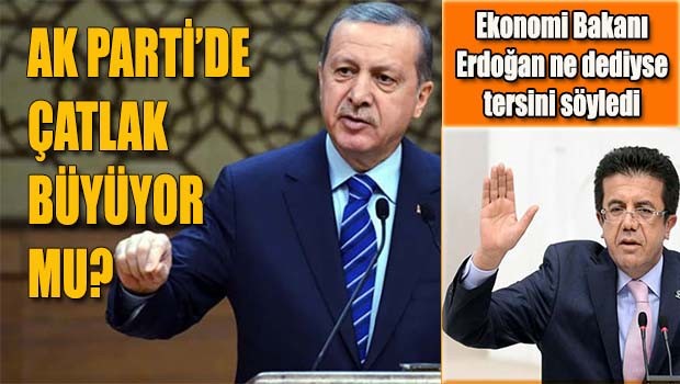 Ekonomik Bakanı Zeybekçi, Erdoğan ne dediyse tersini söyledi
