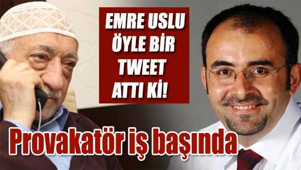 Provokatör Emre işbaşında!