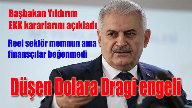 Düşen dolara Dragi engeli