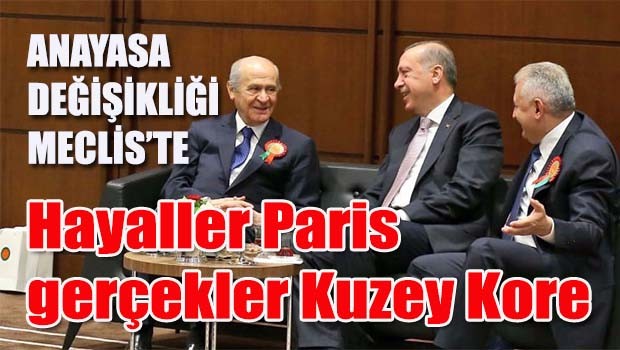 Anayasa değişikliği teklifi Meclis'e sunuldu