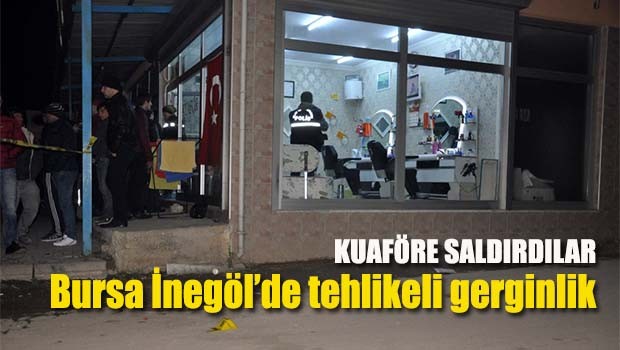 Bursa İnegöl'de tehlikeli gerginlik