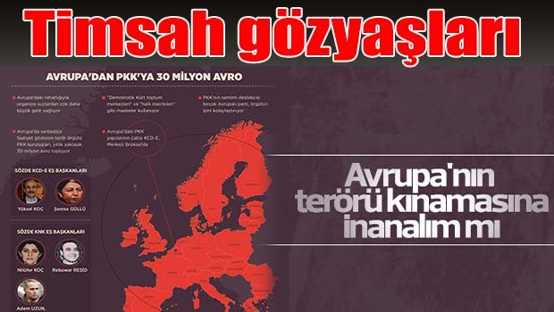Avrupa'nın timsah gözyaşları