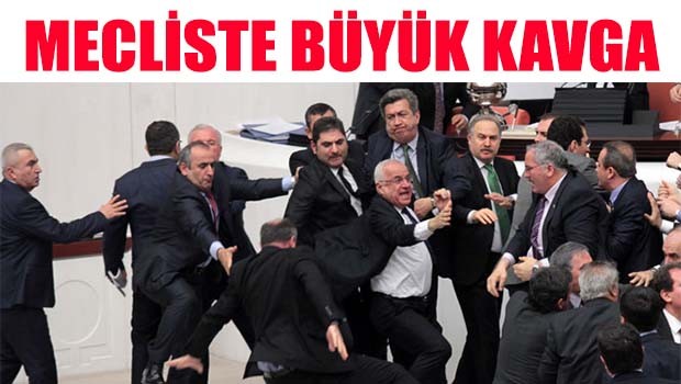 Meclis'te büyük kavga