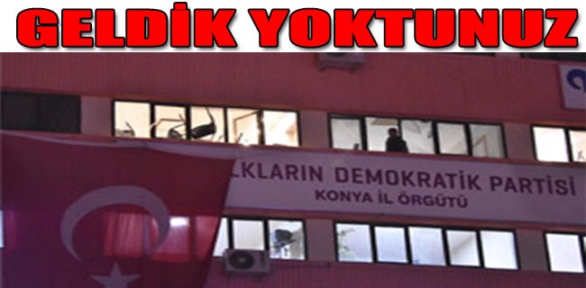 HDP binasını yerle bir ettiler