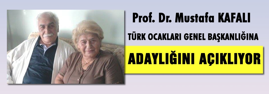 Prof. Dr.Mustafa Kafalı Adaylığını açıklıyor