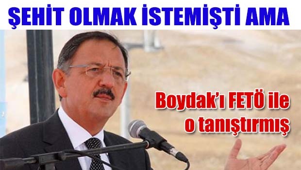 Bakan Özhaseki 'şehit' olmak istemişti ama...