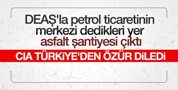 CIA Türkiye'den özür diledi