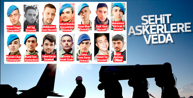 Şehit Askerlere Veda