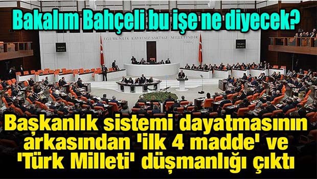 Bakalım Bahçeli bu işe ne diyecek?