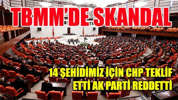 TBMM'DE SKANDAL