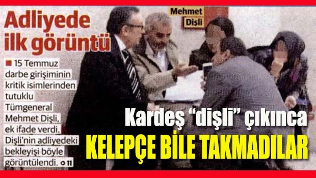 Kardeş 'dişli' çıkınca kelepçe bile takmadılar