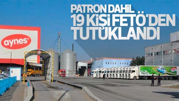 Süt firmasının sahibi FETÖ'den tutuklandı
