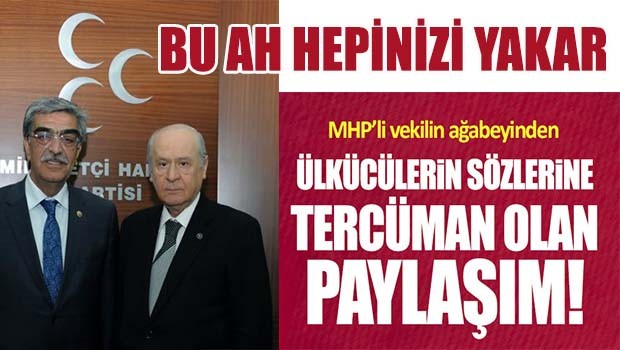 Kardeşi MHP'li vekile böyle seslendi!