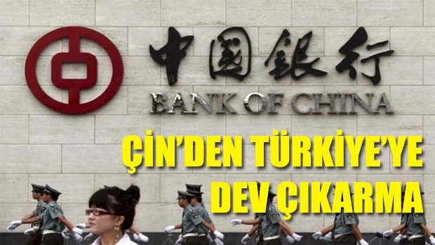 Çin'den Türkiye'ye dev çıkarma
