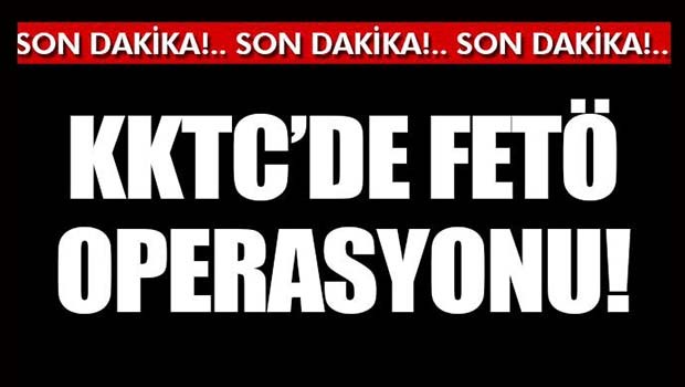 KKTC'de FETÖ operasyonu, 9 albay gözaltına alındı