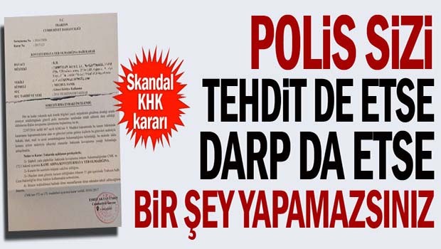 Skandal KHK kararı!