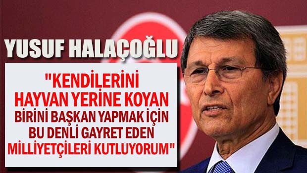 Yusuf Halaçoğlu'ndan kahırlı twet