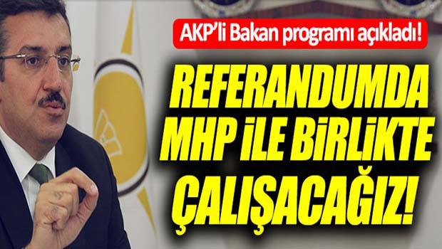 AK Partili Bakan, 'MHP ile birlikte çalışacağız'