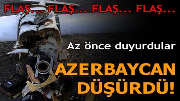 Azerbaycan, Ermenistan'a ait insansız hava aracını düşürdü