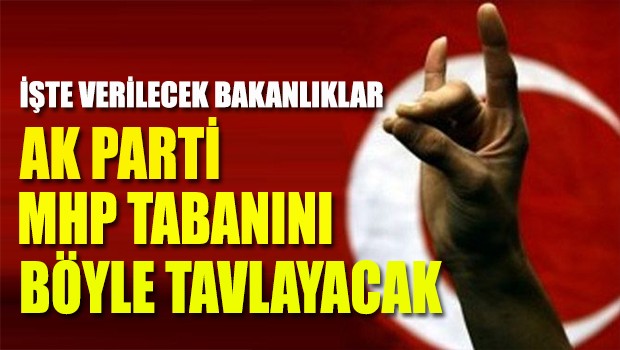 AK Parti MHP tabanını böyle tavlayacak!