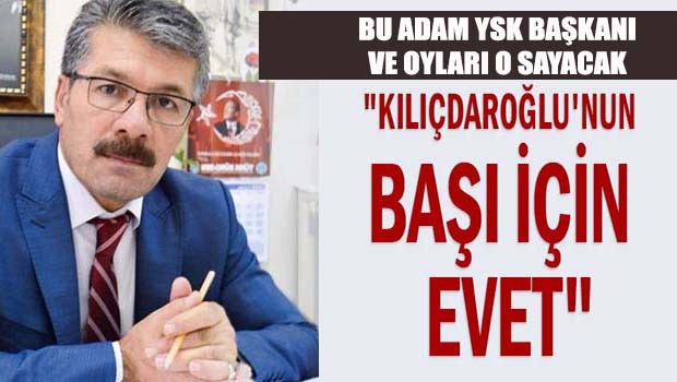 YSK Malatya Başkanından inanılmaz paylaşım!