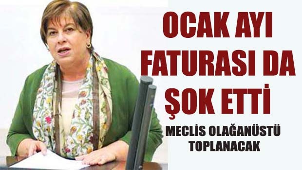 Ocak ayı faturası da şok etti!