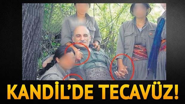 Kandil'de tecavüz!