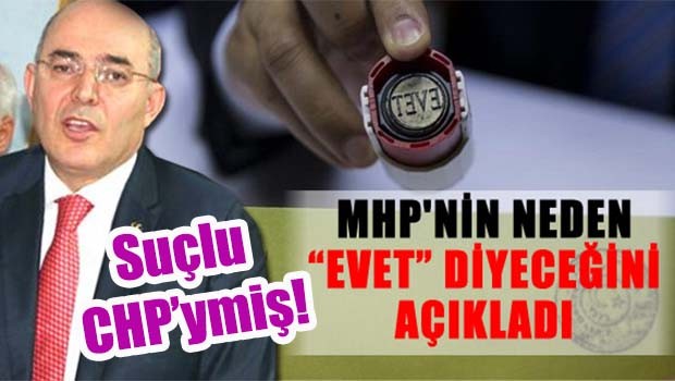 MHP'li Mevlüt Karakaya Başkanlık Sistemi'nin suçunu CHP'ye attı!