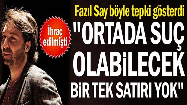 Ortada suç olabilecek bir tek satırı yok