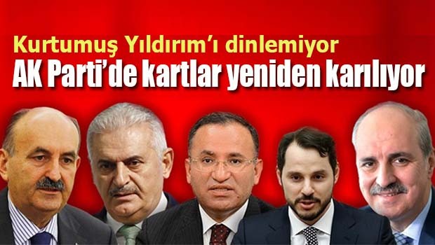 AK Parti'de kartlar yeniden karılıyor!