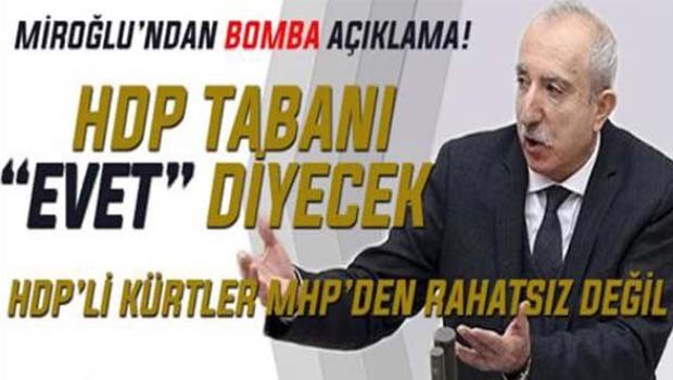 HDP tabanı evet diyecek!