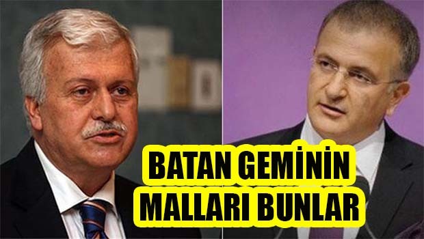 Batan geminin malları bunlar!
