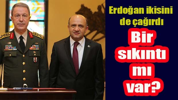 Cumhurbaşkanı, Genelkurmay Başkanı Akar ve Bakan Işık ile görüşecek