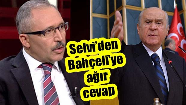 Selvi'den Bahçeli'ye ağır cevap!