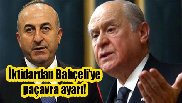 İktidardan Bahçeli'ye paçavra ayarı!