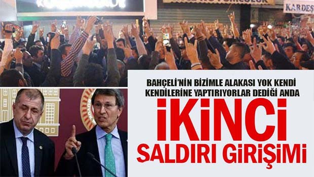 Özdağ ve Halaçoğlu'na ikinci saldırı girişimi