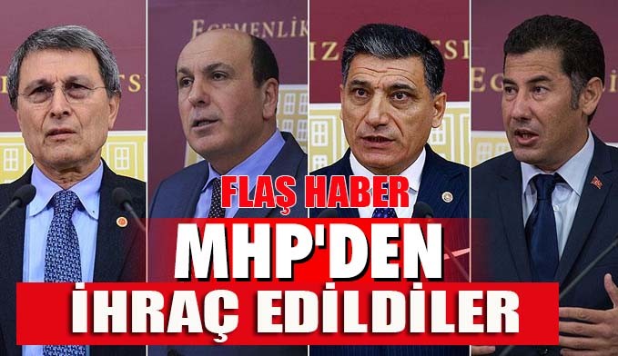 MHP'de ihraç depremi... Hepsi partiden atıldı!